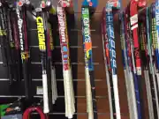 Sample products, hockey sticks